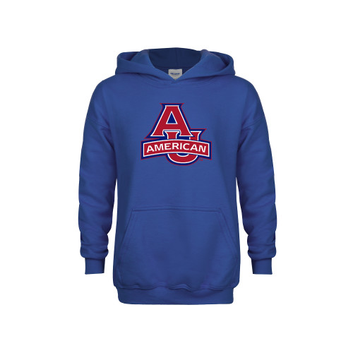  Youth Royal Fleece Hoodie - Primary Mark
