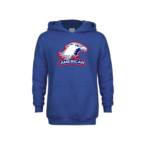  Youth Royal Fleece Hoodie - Primary Mark 2