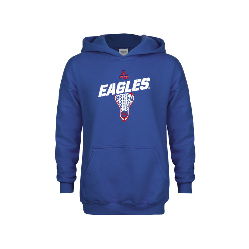  Youth Royal Fleece Hoodie - Lacrosse