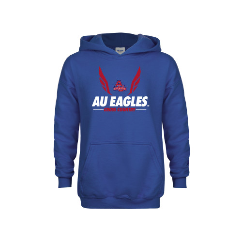  Youth Royal Fleece Hoodie - Cross Country