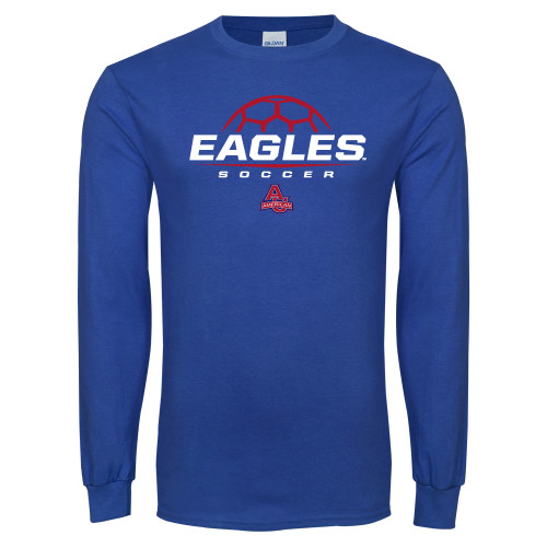  Royal Long Sleeve T Shirt - Soccer