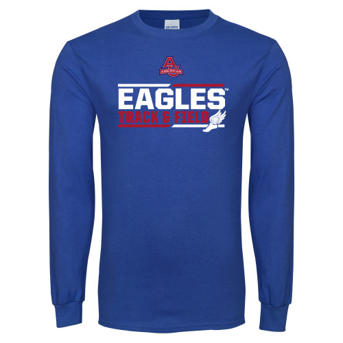  Royal Long Sleeve T Shirt - Track and Field