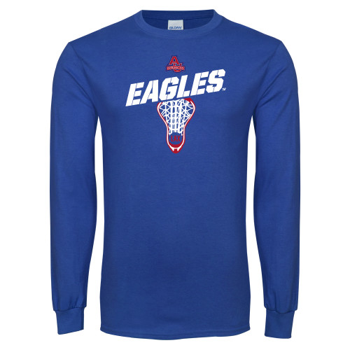  Royal Long Sleeve T Shirt - Lacrosse