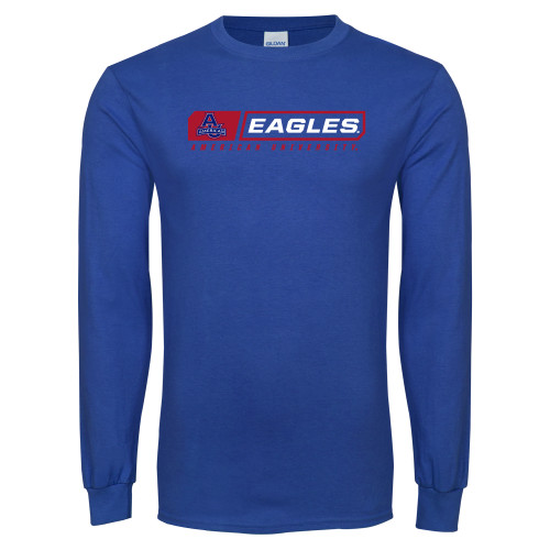  Royal Long Sleeve T Shirt - Eagles American University