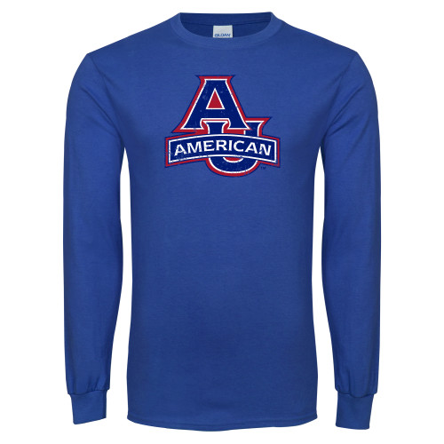  Royal Long Sleeve T Shirt - Distressed Primary Mark