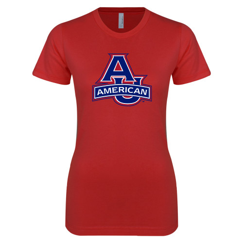 Main Image for  Next Level Womens Red Boyfriend Tee