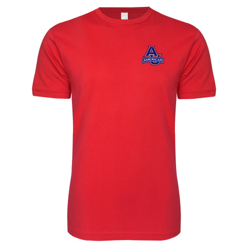  Next Level Red Softstyle T Shirt - Primary Mark