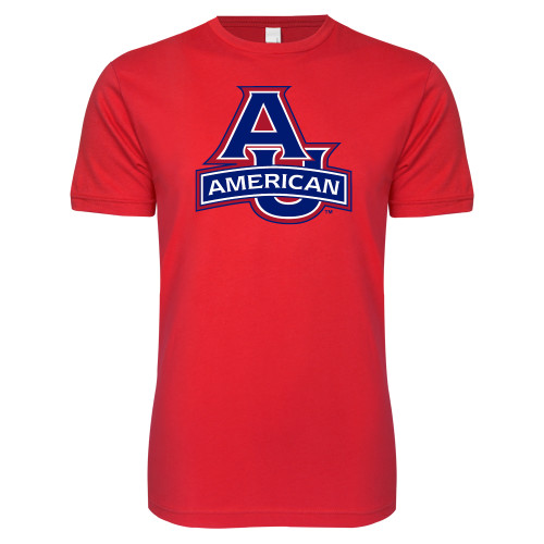  Next Level Red Softstyle T Shirt - Primary Mark