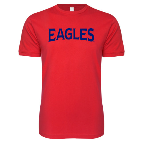  Next Level Red Softstyle T Shirt - Wordmark 2