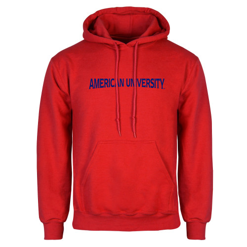  Red Fleece Hoodie - Wordmark 3