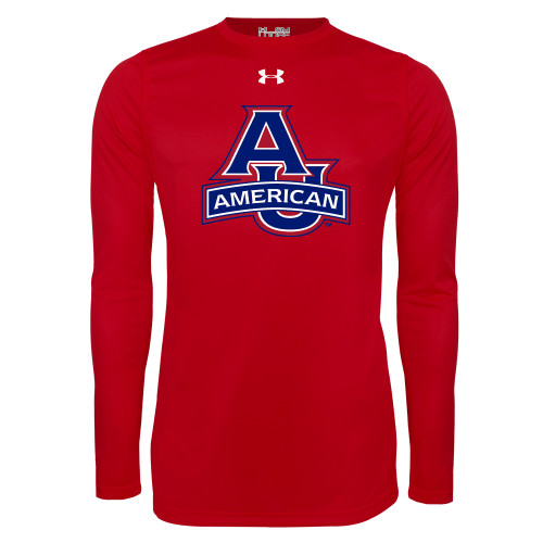 Main Image for  Under Armour Red Long Sleeve Tech Tee