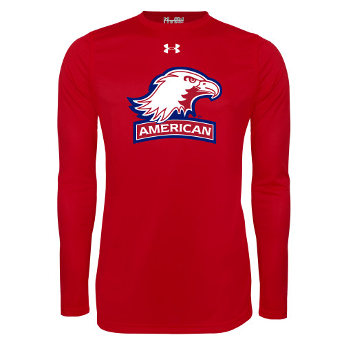Main Image for  Under Armour Red Long Sleeve Tech Tee