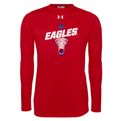 Main Image for  Under Armour Red Long Sleeve Tech Tee