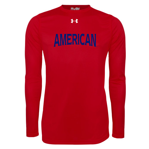 Main Image for  Under Armour Red Long Sleeve Tech Tee