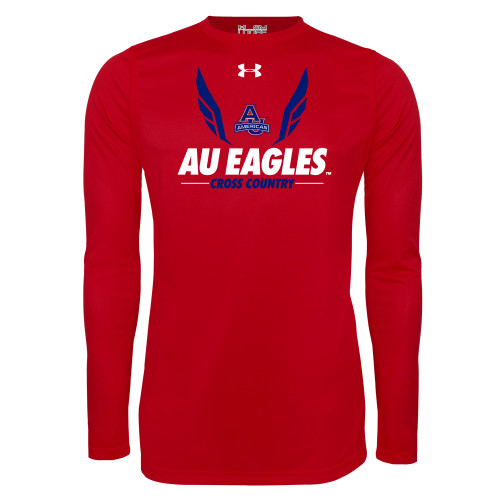 Main Image for  Under Armour Red Long Sleeve Tech Tee