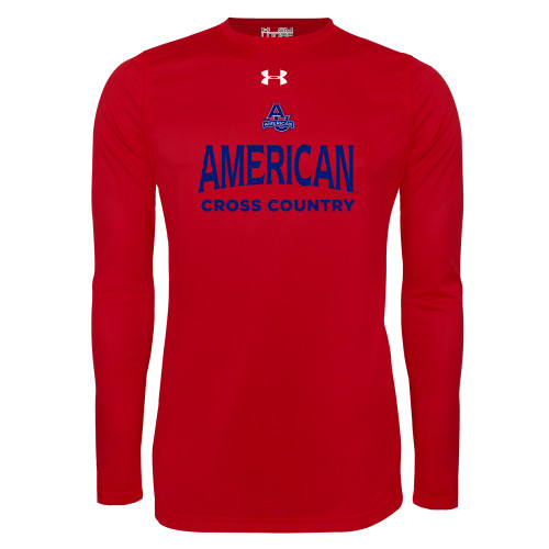 Main Image for  Under Armour Red Long Sleeve Tech Tee
