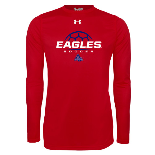 Main Image for  Under Armour Red Long Sleeve Tech Tee