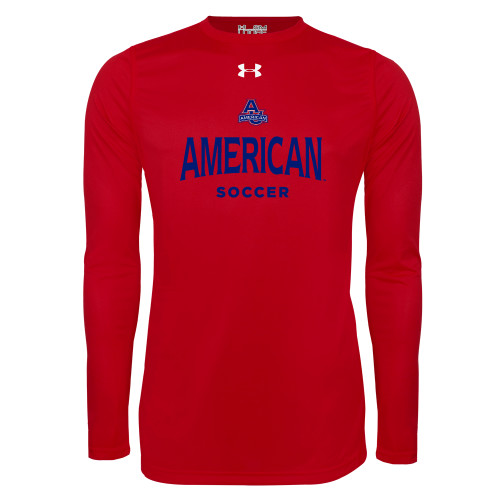 Main Image for  Under Armour Red Long Sleeve Tech Tee