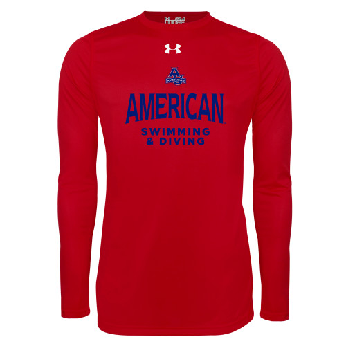 Main Image for  Under Armour Red Long Sleeve Tech Tee