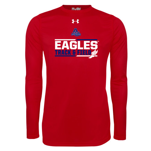 Main Image for  Under Armour Red Long Sleeve Tech Tee