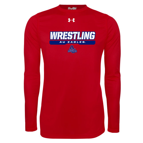 Main Image for  Under Armour Red Long Sleeve Tech Tee