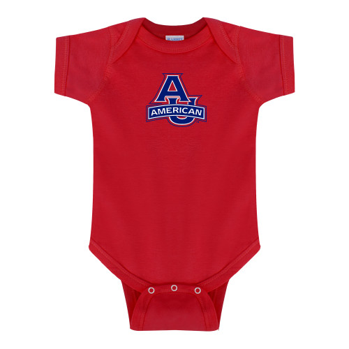  Red Infant Onesie - Primary Mark