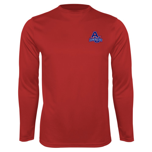 Main Image for  Red Performance Long Sleeve Shirt