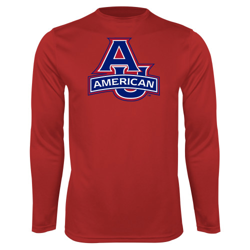 Main Image for  Red Performance Long Sleeve Shirt