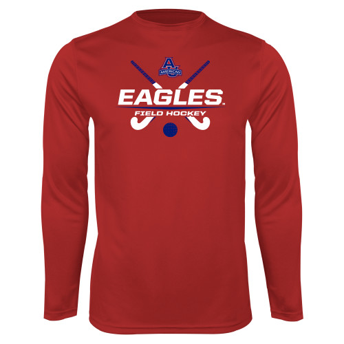 Main Image for  Red Performance Long Sleeve Shirt