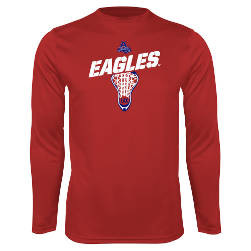Main Image for  Red Performance Long Sleeve Shirt