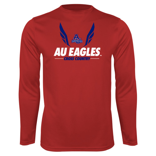 Main Image for  Red Performance Long Sleeve Shirt