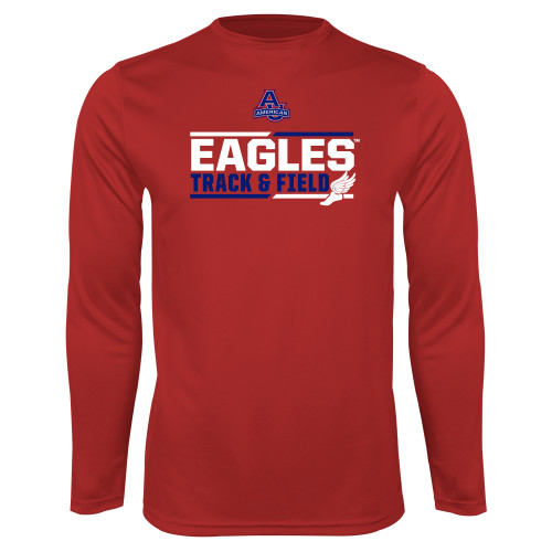 Main Image for  Red Performance Long Sleeve Shirt