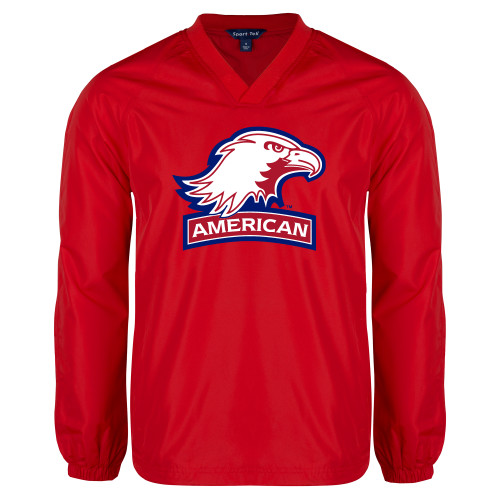 Main Image for  Red V Neck Raglan Windshirt