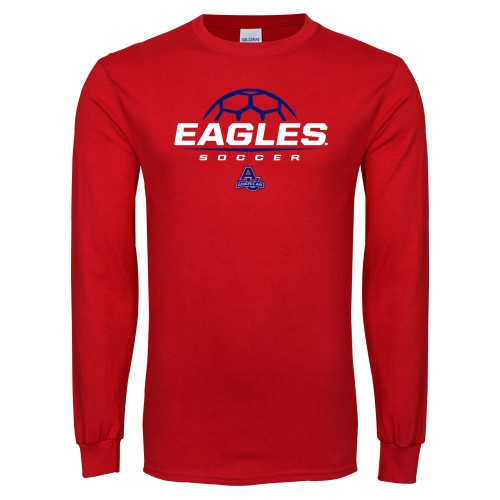  Red Long Sleeve T Shirt - Soccer