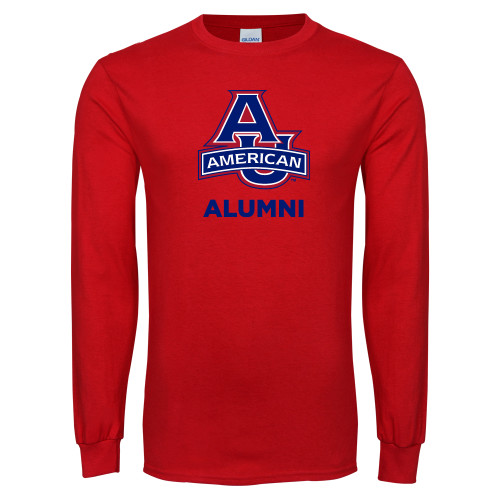  Red Long Sleeve T Shirt - Alumni