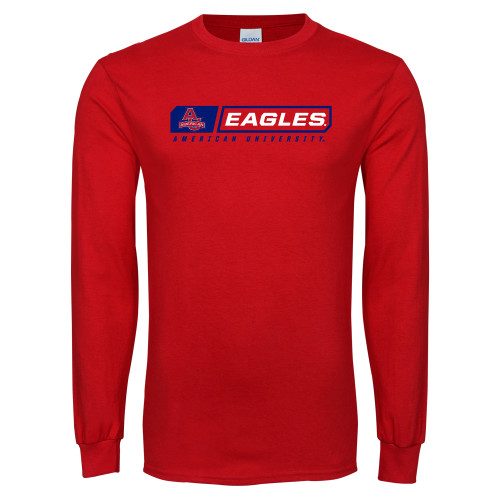  Red Long Sleeve T Shirt - Eagles American University
