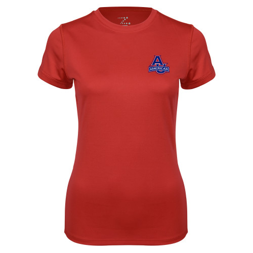 Main Image for  Womens Red Performance Tee