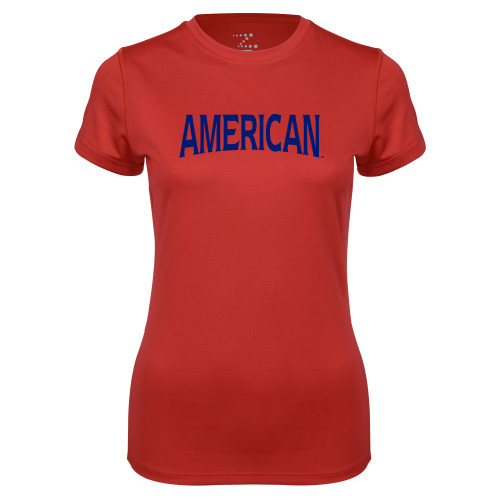 Main Image for  Womens Red Performance Tee