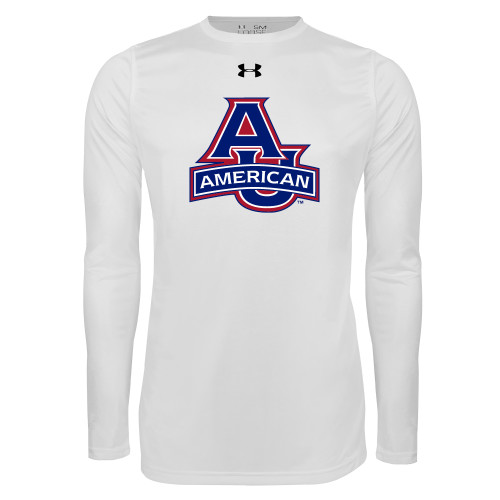 Main Image for  Under Armour White Long Sleeve Tech Tee