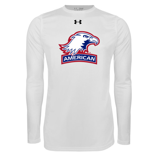Main Image for  Under Armour White Long Sleeve Tech Tee