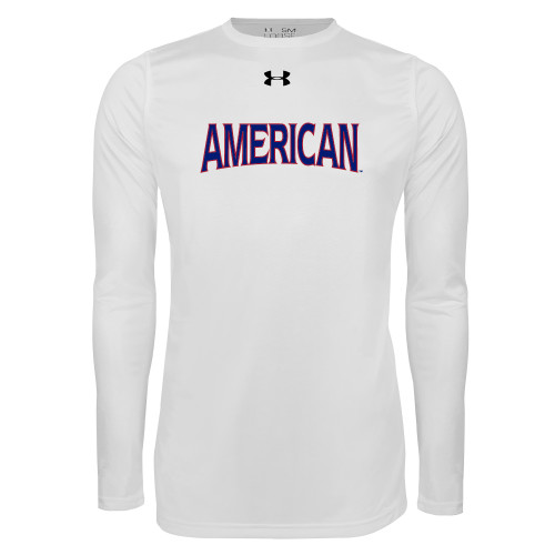 Main Image for  Under Armour White Long Sleeve Tech Tee