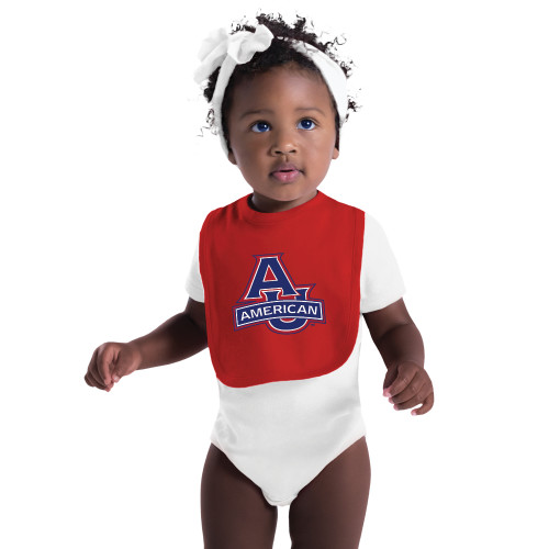  Red Baby Bib - Primary Mark