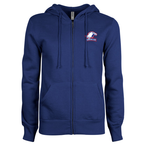  ENZA Womens Royal Fleece Full Zip Hoodie - Primary Mark 2