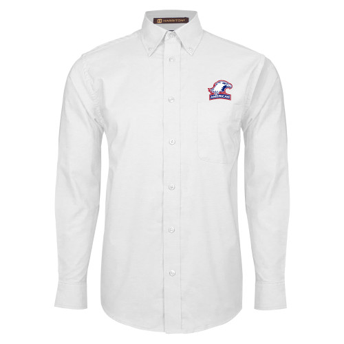  White Oxford Long Sleeve Shirt - Primary Mark 2