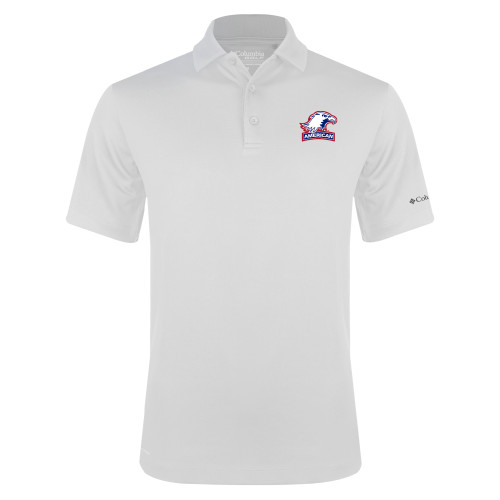  Columbia White Omni Wick Drive Polo - Primary Mark 2