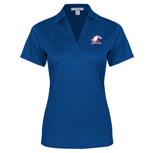  Womens Royal Performance Fine Jacquard Polo - Primary Mark 2