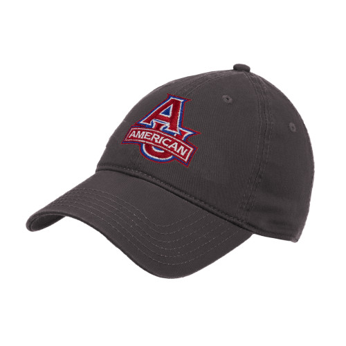  Charcoal Unstructured Adjustable Low Profile Hat - Primary Mark