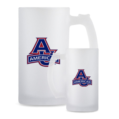  Full Color Decorative Frosted Glass Mug 16oz - Primary Mark