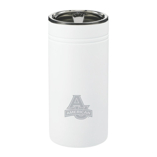  Sherpa Vacuum White Tumbler & Insulator 12oz - Primary Mark  Engraved