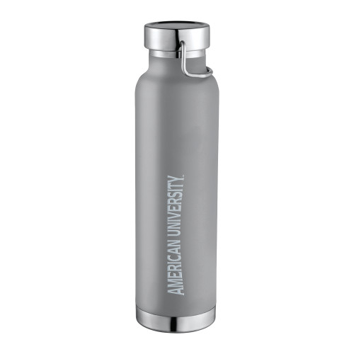  Thor Copper Vacuum Insulated Grey Bottle 22oz - Wordmark 3  Engraved